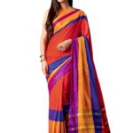 Colour-Full-Saree-Model-png_pngimagesfree.com